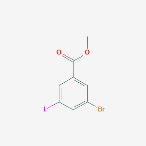 molecular formula C8H6BrIO2 B071004 Methyl 3-bromo-5-iodobenzoate CAS No. 188813-07-2