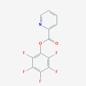 molecular formula C12H4F5NO2 B071024 Pentafluorophenyl pyridine-2-carboxylate CAS No. 188837-53-8