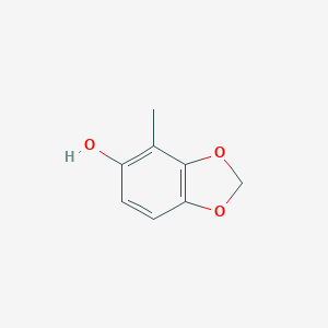 molecular formula C8H8O3 B071031 4-Methyl-1,3-benzodioxole-5-ol CAS No. 187040-03-5