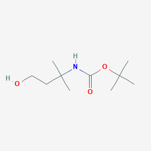 molecular formula C10H21NO3 B071072 3-(Boc-氨基)-3-甲基-1-丁醇 CAS No. 167216-22-0