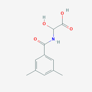 molecular formula C11H13NO4 B071088 2-hydroxy-N-(3,5-dimethylbenzoyl)glycine CAS No. 173189-83-8