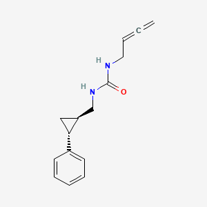 molecular formula C15H18N2O B7109360 CID 132394538 