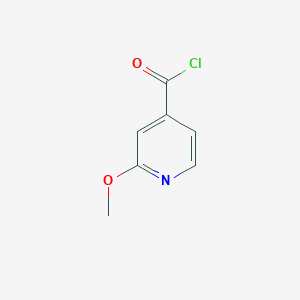 molecular formula C7H6ClNO2 B071095 2-methoxyisonicotinoyl chloride CAS No. 193538-79-3