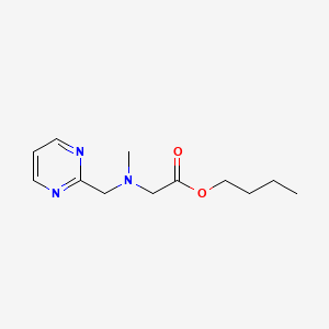 Butyl 2-[methyl(pyrimidin-2-ylmethyl)amino]acetate