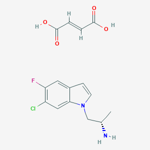 molecular formula C11H12ClFN2 B071165 Ro 60-0175 fumarate CAS No. 169675-09-6