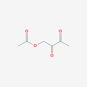 molecular formula C6H8O4 B071208 2,3-dioxobutyl Acetate CAS No. 178764-95-9