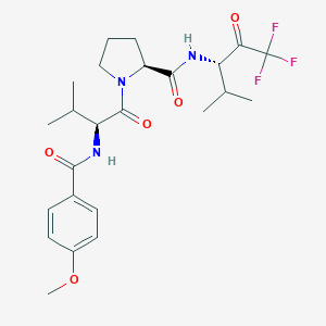 molecular formula C24H32F3N3O5 B071216 Unii-kxl5BC5A6F CAS No. 171964-73-1