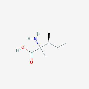 molecular formula C7H15NO2 B071223 2-Methyl-L-isoleucine CAS No. 188359-23-1