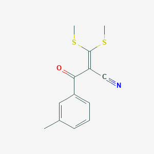 B071264 2-(3-Methylbenzoyl)-3,3-di(methylthio)acrylonitrile CAS No. 175201-64-6