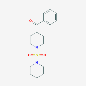 Phenyl-(1-piperidin-1-ylsulfonylpiperidin-4-yl)methanone