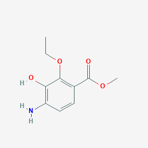 B071294 Methyl 4-amino-2-ethoxy-3-hydroxybenzoate CAS No. 182067-64-7