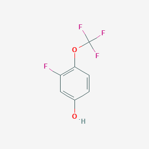 B071302 3-Fluoro-4-(trifluoromethoxy)phenol CAS No. 177596-38-2