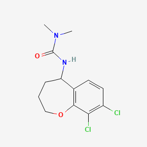 3-(8,9-Dichloro-2,3,4,5-tetrahydro-1-benzoxepin-5-yl)-1,1-dimethylurea