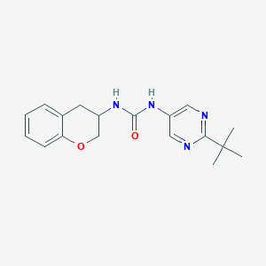 1-(2-tert-butylpyrimidin-5-yl)-3-(3,4-dihydro-2H-chromen-3-yl)urea