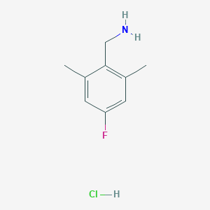 (4-Fluoro-2,6-dimethylphenyl)methanamine hydrochloride