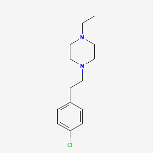 1-[2-(4-Chlorophenyl)ethyl]-4-ethylpiperazine