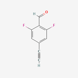 4-Ethynyl-2,6-difluorobenzaldehyde