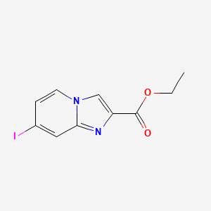 Ethyl 7-iodoimidazo[1,2-a]pyridine-2-carboxylate