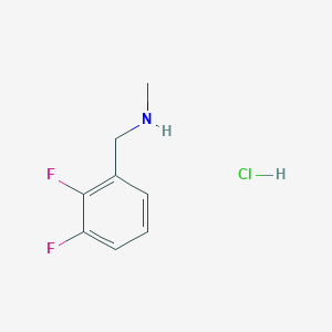 [(2,3-difluorophenyl)methyl](methyl)aminehydrochloride