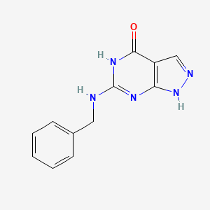 6-(Benzylamino)-1,5-dihydropyrazolo[3,4-d]pyrimidin-4-one