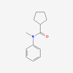 Cyclopentanecarboxamide, N-methyl-N-phenyl-