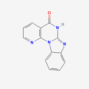 1,3,9,11-Tetrazatetracyclo[8.7.0.02,7.012,17]heptadeca-2(7),3,5,10,12,14,16-heptaen-8-one