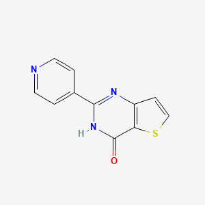 2-Pyridin-4-yl-thieno[3,2-d]pyrimidin-4-ol