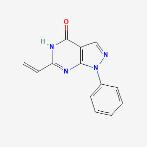 6-ethenyl-1-phenyl-5H-pyrazolo[3,4-d]pyrimidin-4-one