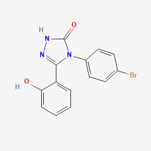 4-(4-bromophenyl)-3-(2-hydroxyphenyl)-1H-1,2,4-triazol-5-one