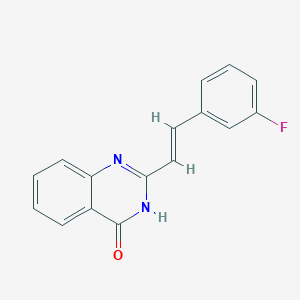 molecular formula C16H11FN2O B7131447 Parp1-IN-6 