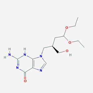 B071365 (R)-2-amino-9-(4,4-diethoxy-2-(hydroxymethyl)butyl)-1H-purin-6(9H)-one CAS No. 195157-25-6