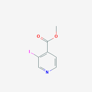 molecular formula C7H6INO2 B071392 3-碘异烟酸甲酯 CAS No. 188677-49-8