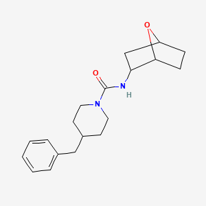 4-benzyl-N-(7-oxabicyclo[2.2.1]heptan-2-yl)piperidine-1-carboxamide