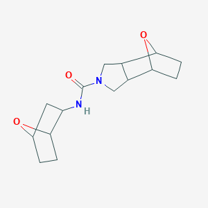 N-(7-oxabicyclo[2.2.1]heptan-2-yl)-1,3,3a,4,5,6,7,7a-octahydro-4,7-epoxyisoindole-2-carboxamide