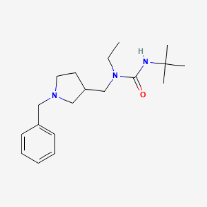 1-[(1-Benzylpyrrolidin-3-yl)methyl]-3-tert-butyl-1-ethylurea