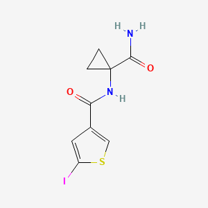 N-(1-carbamoylcyclopropyl)-5-iodothiophene-3-carboxamide