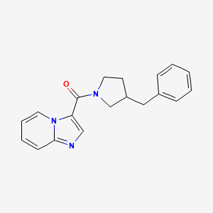 (3-Benzylpyrrolidin-1-yl)-imidazo[1,2-a]pyridin-3-ylmethanone