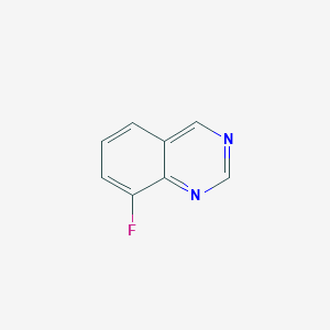 molecular formula C8H5FN2 B071482 8-Fluoroquinazoline CAS No. 195248-86-3