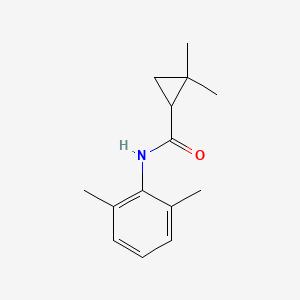 N-(2,6-dimethylphenyl)-2,2-dimethylcyclopropane-1-carboxamide