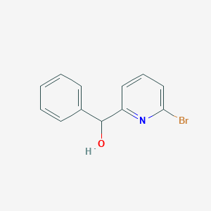 molecular formula C12H10BrNO B071518 (6-溴吡啶-2-基)(苯基)甲醇 CAS No. 181647-45-0