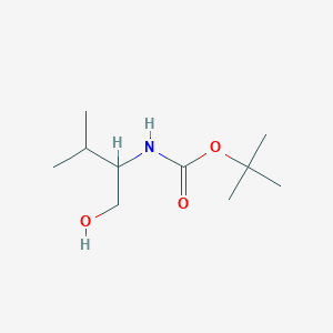 molecular formula C10H21NO3 B071535 N-Boc-DL-缬氨醇 CAS No. 169556-48-3