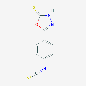 5-(4-isothiocyanatophenyl)-3H-1,3,4-oxadiazole-2-thione