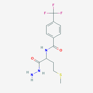 B071605 (S)-N-(1-Hydrazinyl-4-(methylthio)-1-oxobutan-2-yl)-4-(trifluoromethyl)benzamide CAS No. 175202-27-4