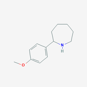 B071615 2-(4-Methoxyphenyl)azepane CAS No. 168890-46-8