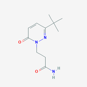 3-(3-Tert-butyl-6-oxopyridazin-1-yl)propanamide