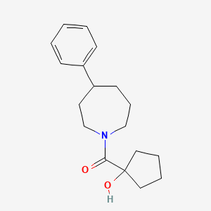 (1-Hydroxycyclopentyl)-(4-phenylazepan-1-yl)methanone