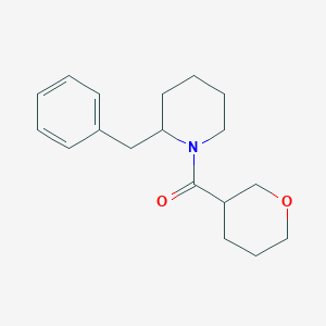 (2-Benzylpiperidin-1-yl)-(oxan-3-yl)methanone