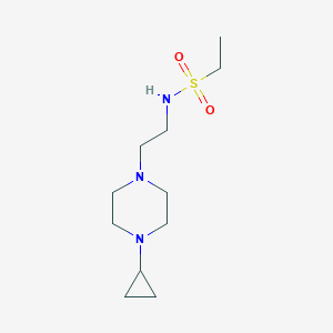 N-[2-(4-cyclopropylpiperazin-1-yl)ethyl]ethanesulfonamide