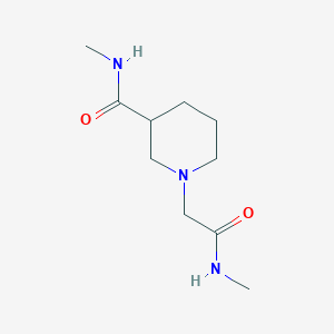 N-methyl-1-[2-(methylamino)-2-oxoethyl]piperidine-3-carboxamide