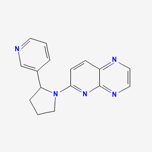 6-(2-Pyridin-3-ylpyrrolidin-1-yl)pyrido[2,3-b]pyrazine